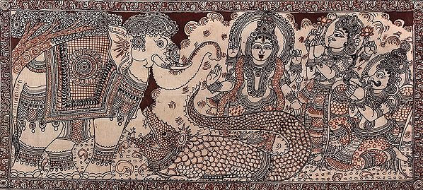 Gajendra-Moksha: Redemption of the Elephant King