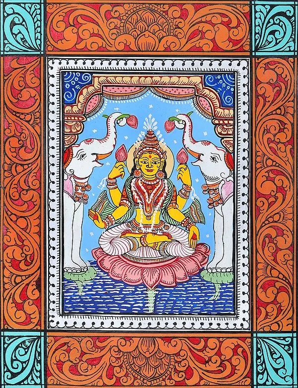 Padmasana Gajalakshmi