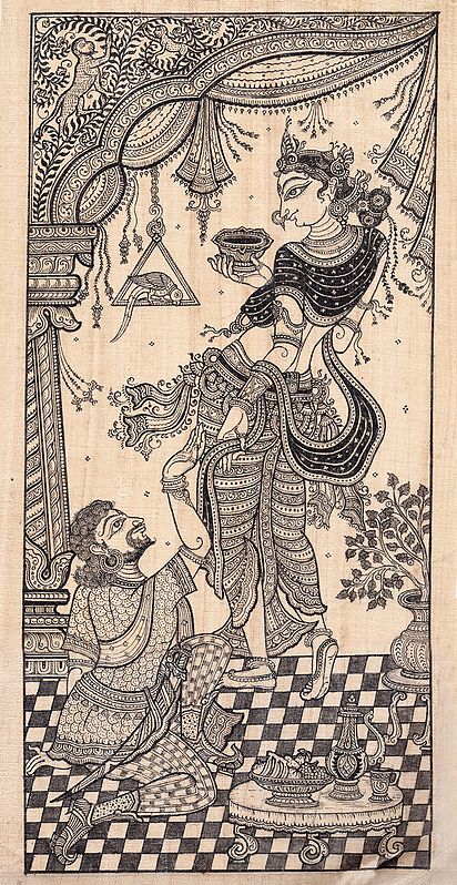 Lord Kamadeva And Rati, The Twin Deities Presiding Over Passion