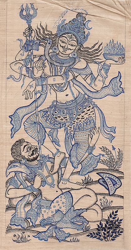 The Dancing Lord Shiva on Demon of Ignorance