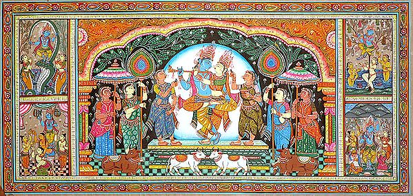 Radha Krishna and His Lilas