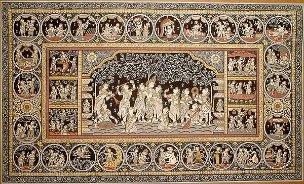 Radha Krishna with Gopis, and Other Stories