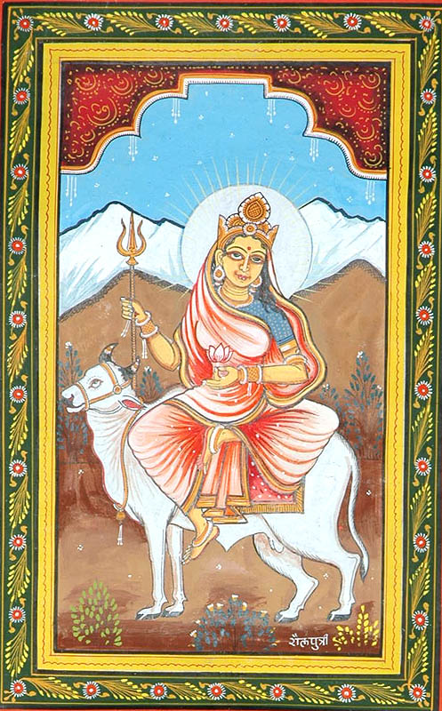 SHAILAPUTRI Navadurga (The Nine Forms of Goddess Durga)