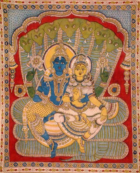 Sri Vishnu on Sheshnaag
