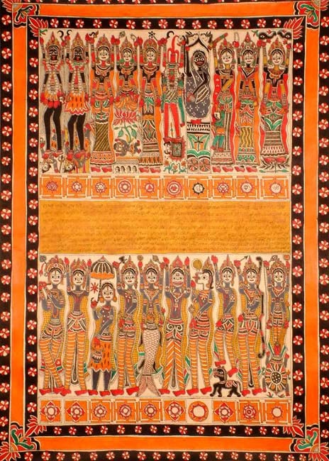 Ten Mahavidyas and Ten Incarnations of Vishnu