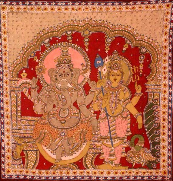 The Two Brothers - Ganesha and Karttikeya