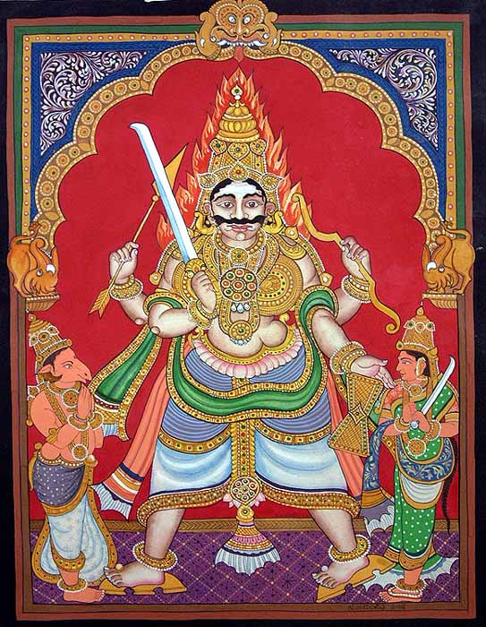 Virabhadra, Shiva's Most Trusted Guard