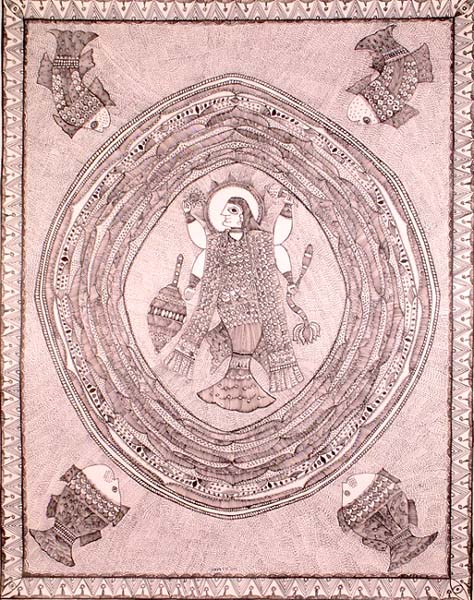 Vishnu's Matsya Avatar