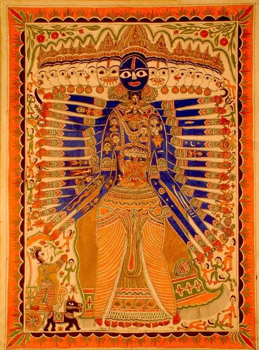Vishvarupa, The Cosmic Man as Envisaged in the Bhagavad Gita