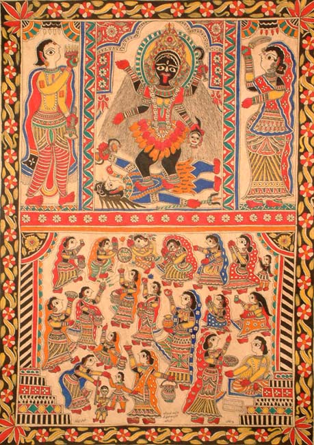 Worshipping Kali