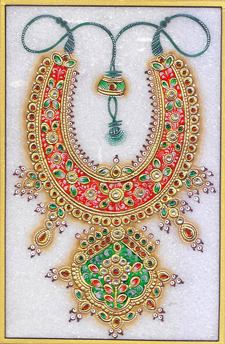 Embossed Necklace (Embossed Painting)