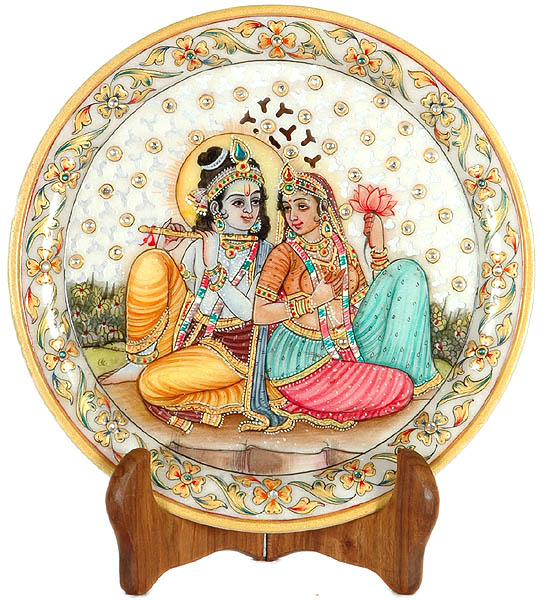 Krishna Fluting for Radha (With Lattice)