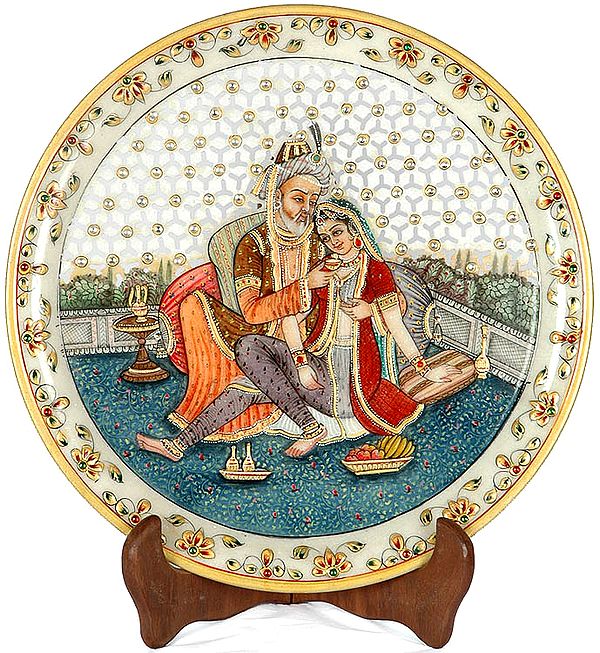 Mughal Harem (With Lattice)