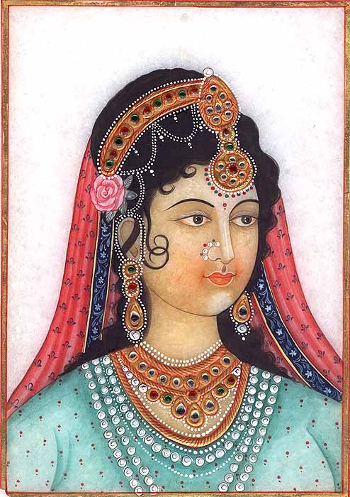 Portrait of a Mughal Bride