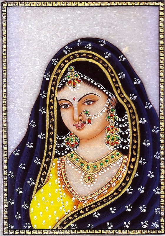 Portrait of a Rajasthani Bride