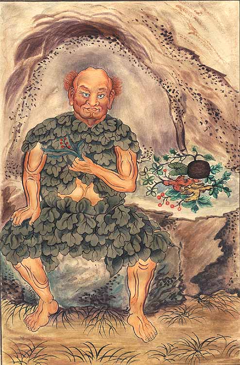 Shennong, the Chinese Deity of Medicine, Agriculture, and Pharmaceutics