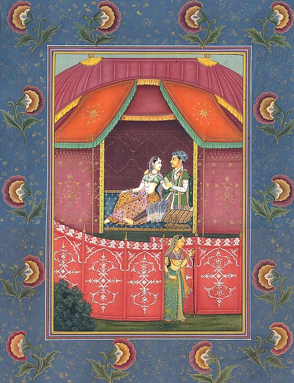 A Guarded Romance in the Shamiana