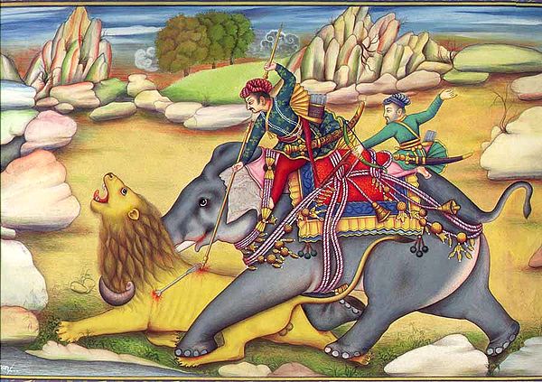 Jehangir's Lion Hunt