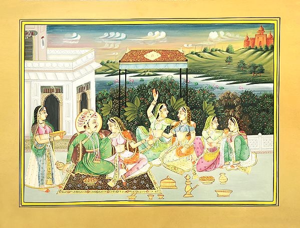 The Idyllic Harem Of The Mughal King