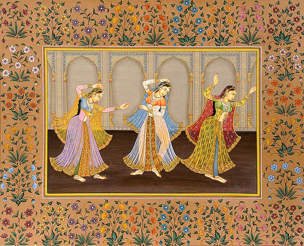 Ladies Engaged in Dance