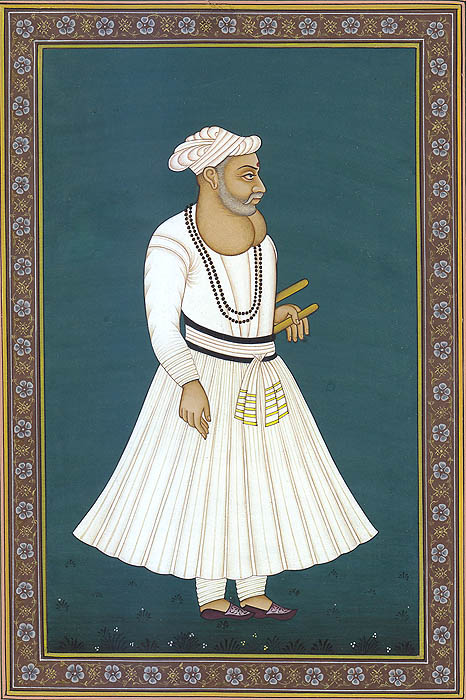 Mughal Noble with Goitre