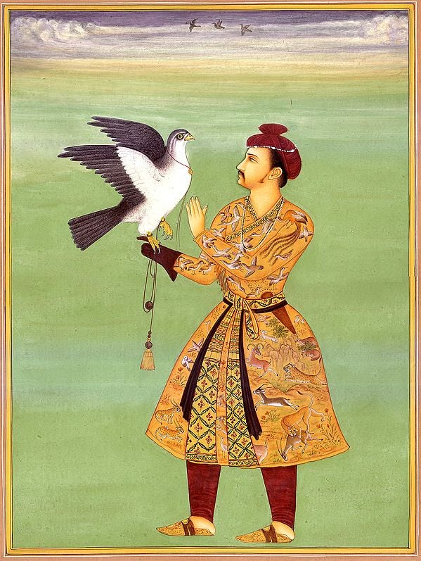 Jehangir with His Falcon