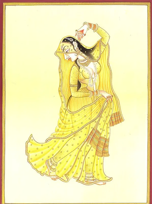 Lady in Dancing Pose