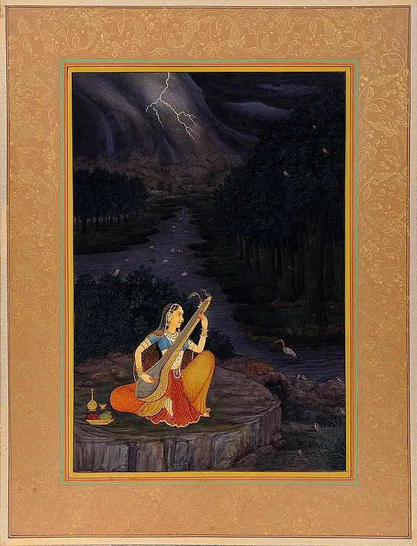 Creating Her Own Raga for a Thunderous Night