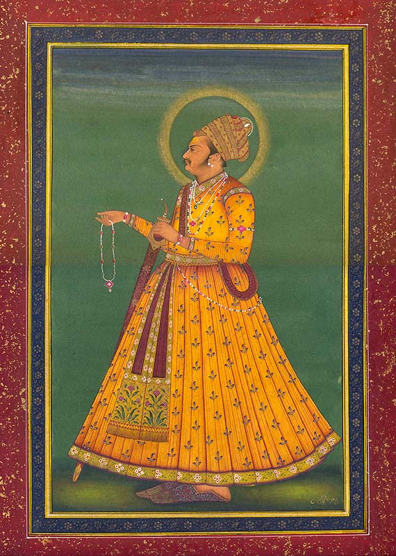 Mughal King with Rosary