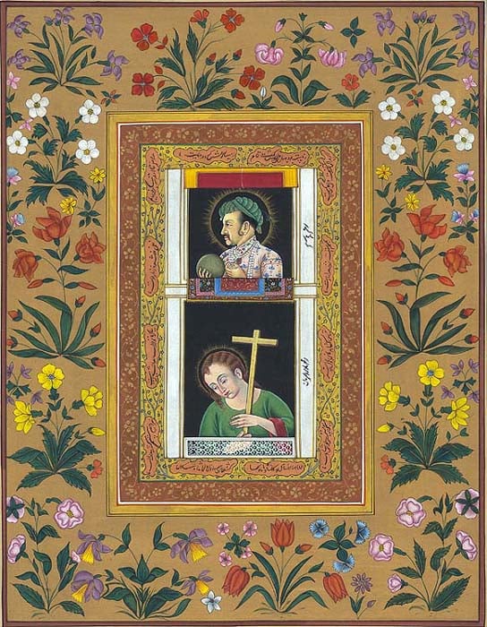 Pendant-Portrait of Jahangir with Jesus