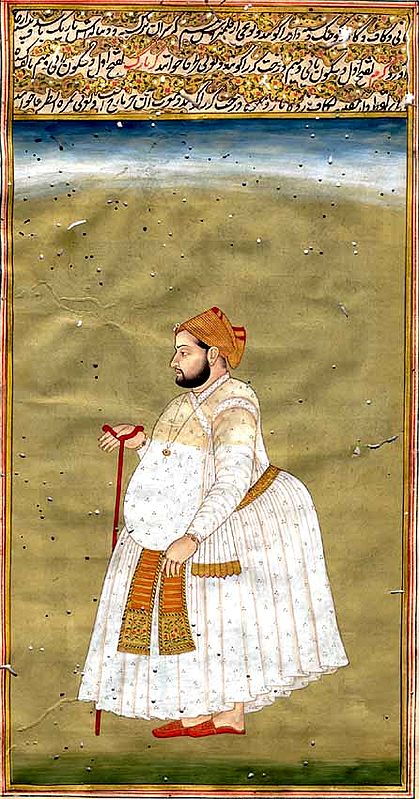 Portrait of a Dressed Maharaja