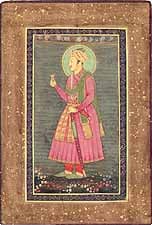 Portrait of Mughal Prince Khusrauv