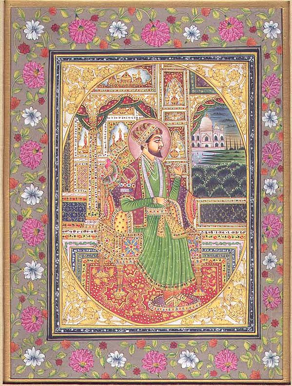 Shah Jahan Enthroned