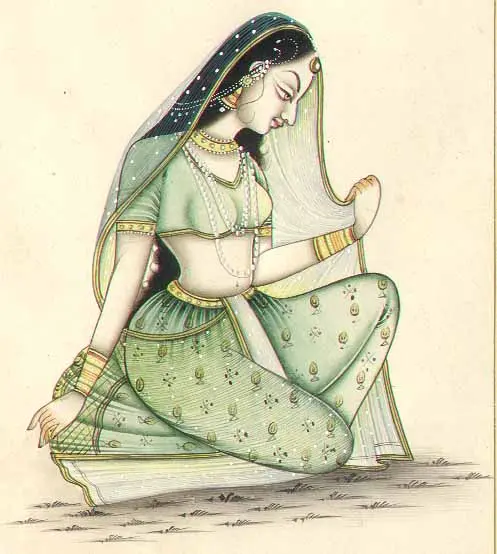 The Bashful Courtesan