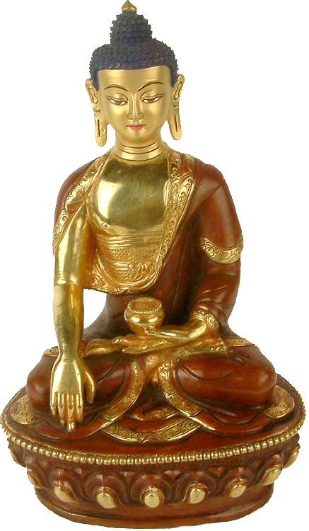 Buddha in Bhumisprasha Mudra