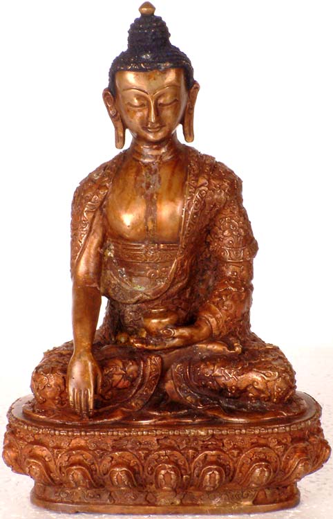 Buddha in the Earth Witness Gesture
