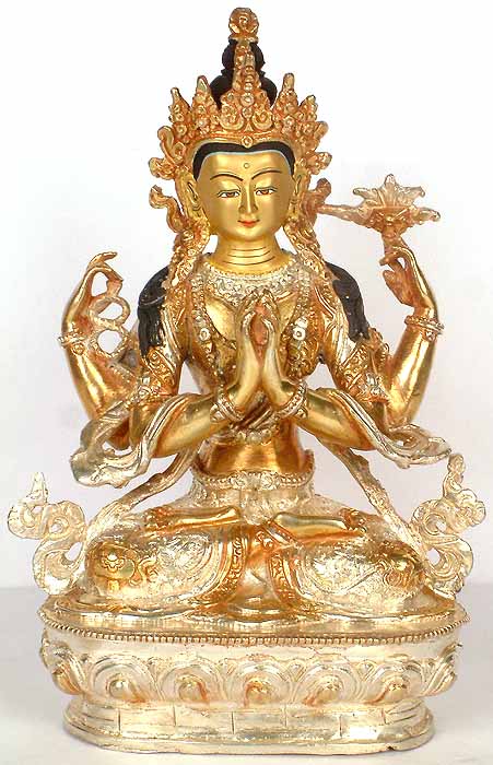 Chenrezig or the Four-Armed Avalokiteshvara