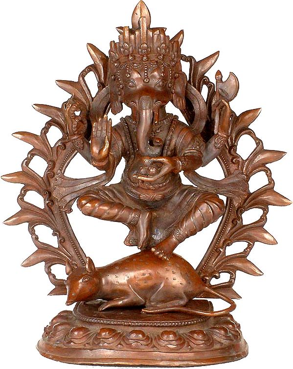 Dancing Ganesha from Nepal