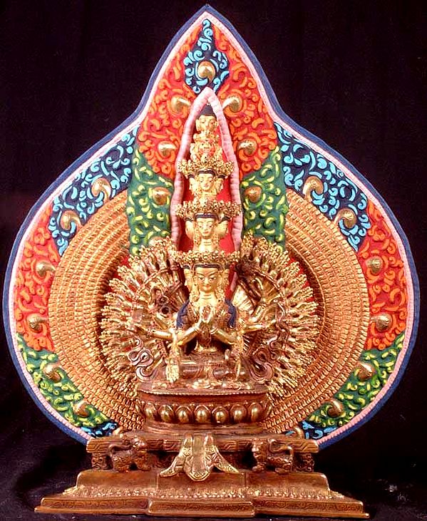 Eleven Headed Thousand Armed Avalokiteshwara