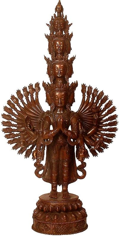 Eleven-Headed, Thousand-Armed Avalokiteshvara