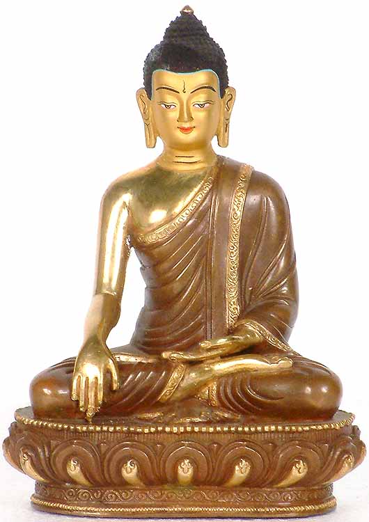 Gautam Buddha in the Bhumisparsha Mudra