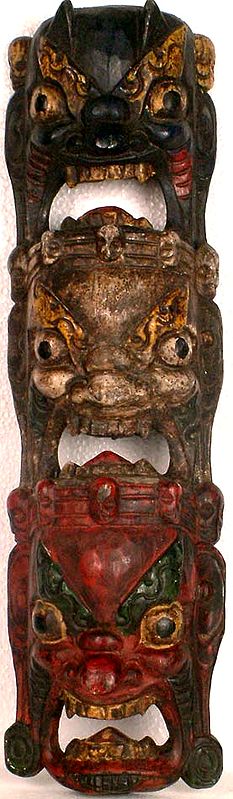 Nepalese Mahakala Masks