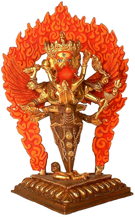 Padmasambhava as Guru Dragmar in Yab Yum