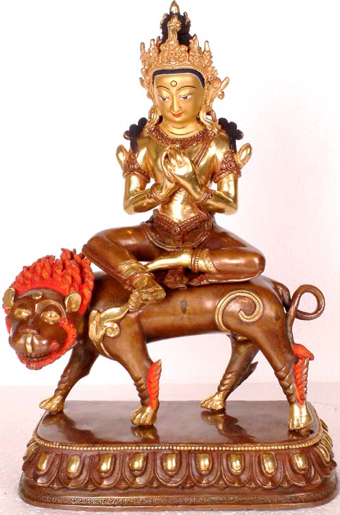 Simhanada Avalokiteshvara (The Lord with the Voice of a Lion)