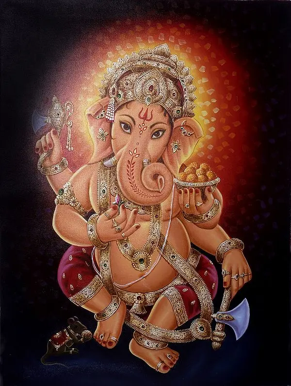 Dancing Ganesha