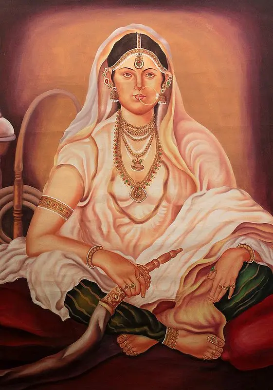 Lady with a Hookah