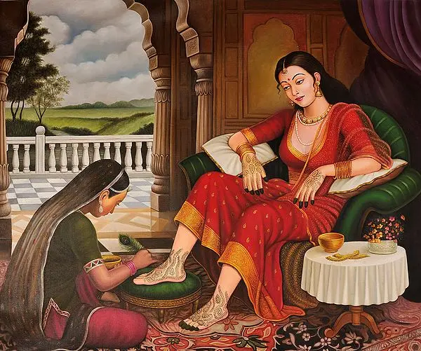 Mehandi of the Bride