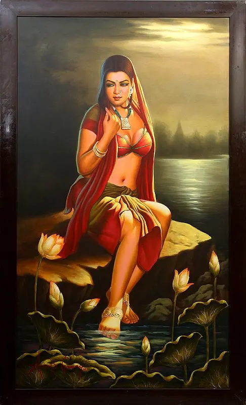 Twilight Lady (Framed)