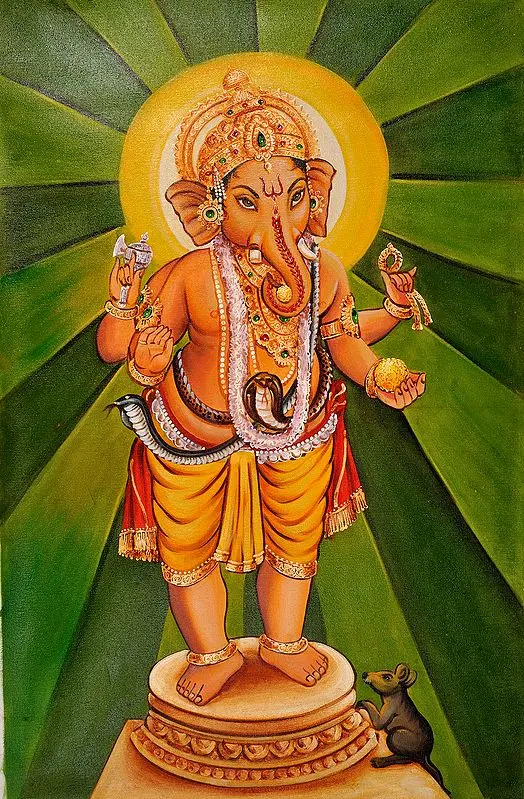 The Radiant Ganesha