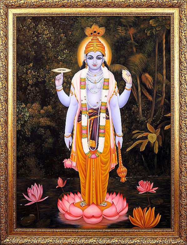 Bhagawan Vishnu (Framed)